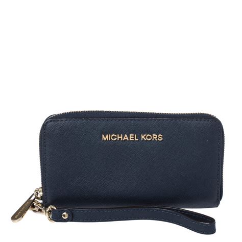 michael kors blue wristlet|michael kors wristlets on sale.